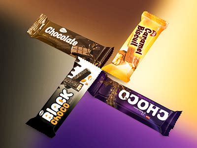 Chocolate Packet Design by Nur on Dribbble