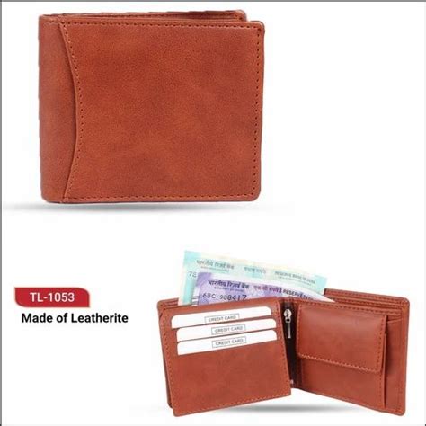 Gent Wallet Made Of Leatherite Tan At Rs In New Delhi Id