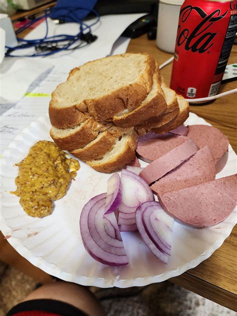 Texas Paul Schroder On Twitter Braunschweiger Red Onion And Coarse