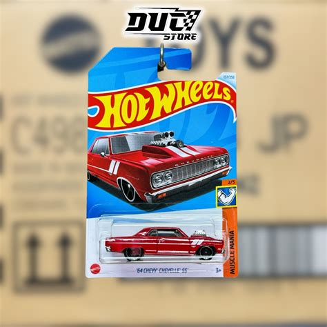 Hot Wheels Chevy Chevelle Ss Model Car Basic Case H Shopee