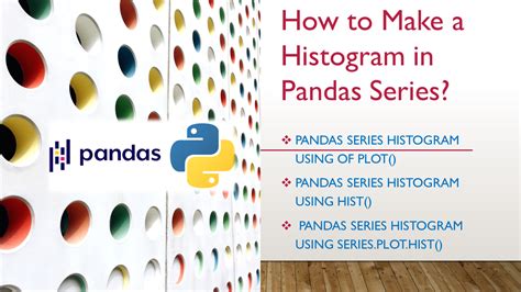 How To Make A Histogram In Pandas Series Spark By Examples