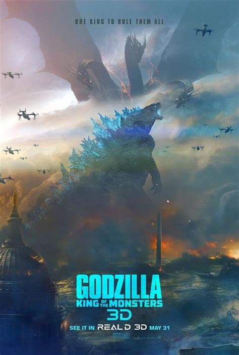 Affiche Du Film Godzilla 2 Roi Des Monstres Photo 17 Sur 47 Allociné