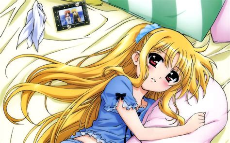 Hintergrundbilder Illustration Blond Anime Bett Karikatur Comics