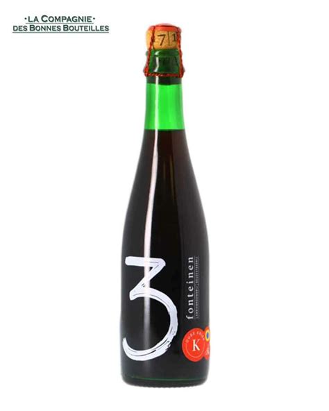 Bière 3 Fonteinen Oude Kriek 37 5cl La Compagnie des Bonnes