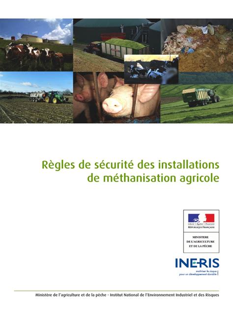 PDF Règles de sécurité des installations de méthanisation agricole