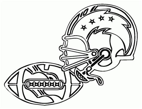 Nfl Helmets Coloring Pages