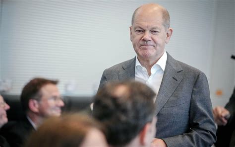 Ukraine Krieg Bundeskanzler Olaf Scholz In Moldau Unterwegs