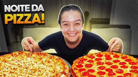 FIZEMOS A NOITE DA PIZZA EM CASA Pizza De Frango Catupiry