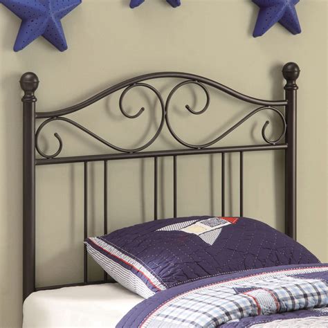 Transitional Brown Metal Twin Headboard - Walmart.com - Walmart.com