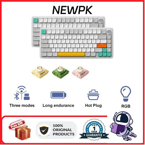 Colorreco A Wireless Three Mode Mechanical Keyboard Gasket Structure Hot Plug Shopee Philippines
