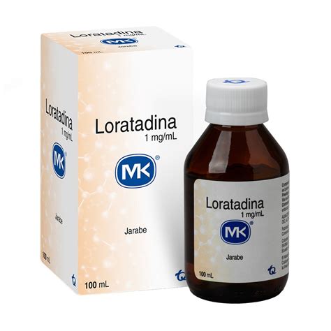 Loratadina 1 Mg Jarabe Mk Frasco X 100 Ml Droguerias Patria