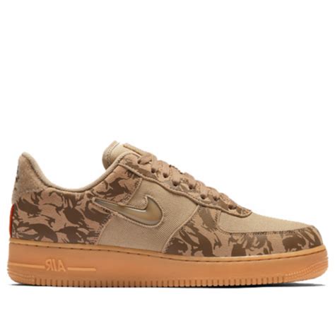 Nike Air Force 1 Low Country Camo Hemphemp Military Brown Team Orange Sneakersshoes Av2585 200