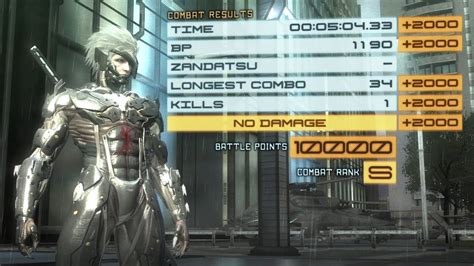 Monsoon Boss Fight S Rank No Dmg Sword Only Metal Gear Rising