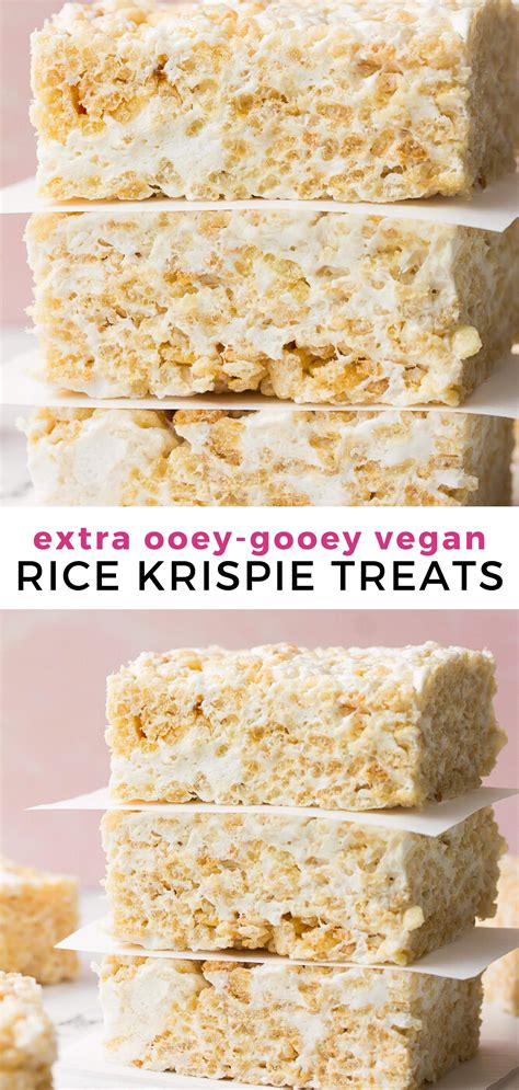 Vegan Rice Krispie Treats Extra Ooey Gooey Artofit