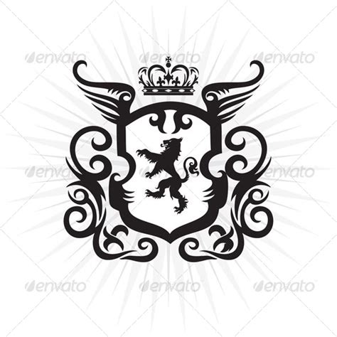 Lion Crest Vector at GetDrawings | Free download