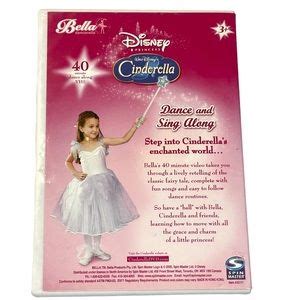 Disney | Media | Disney Princess Cinderella Dance And Sing Along Dvd Bella Dancerella | Poshmark