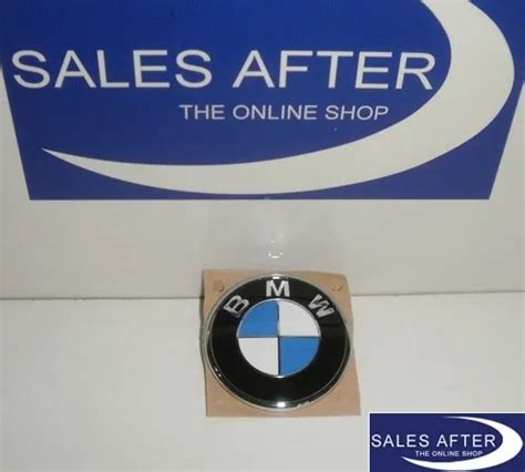 ORIGINAL BMW EMBLEM Plakette Heckklappe 3er E46 Cabrio Kofferraum Logo