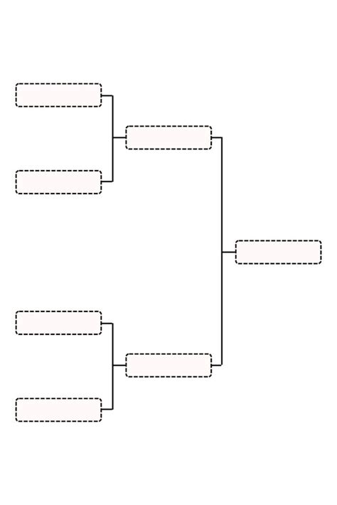 Free Printable Blank Brackets Templates [PDF Included] - Printables Hub