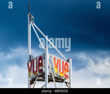 VUE cinema sign logo Stock Photo - Alamy