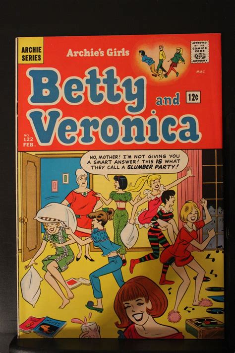 Archies Girls Betty And Veronica 122 1966 Nm Or Better Girls