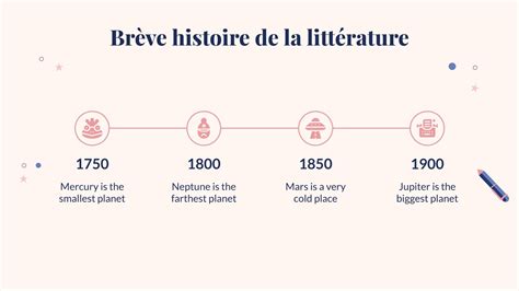 French Literature Google Slides theme & PowerPoint template