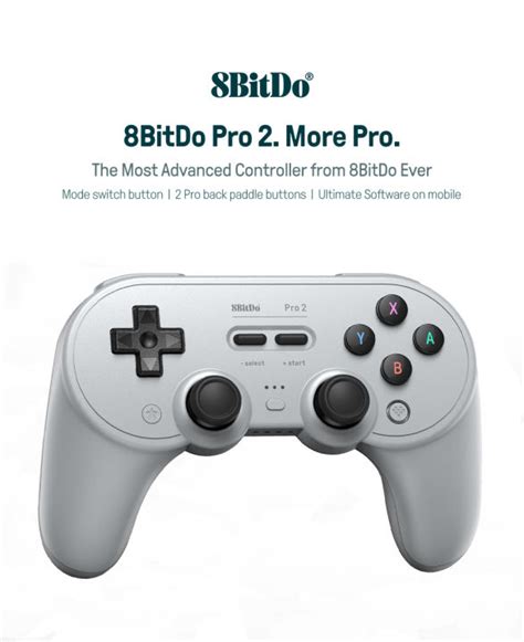 Original 8BitDo Sn30 Pro 2 Bluetooth Gamepad Wireless Controller 8bitdo