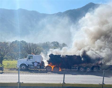 El Heraldo de Veracruz Tráiler se incendia en Autopista 150D Ciudad