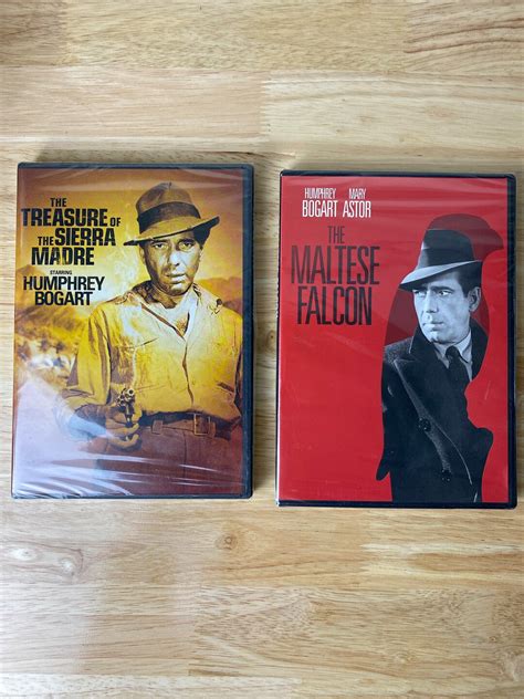 Maltese Falcon And Treasure Of The Sierra Madre Dvds Etsy