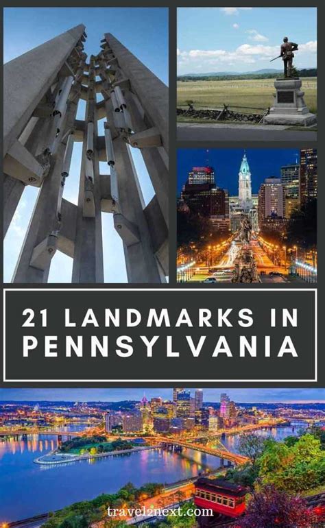 amazing pennsylvania landmarks    bucket list