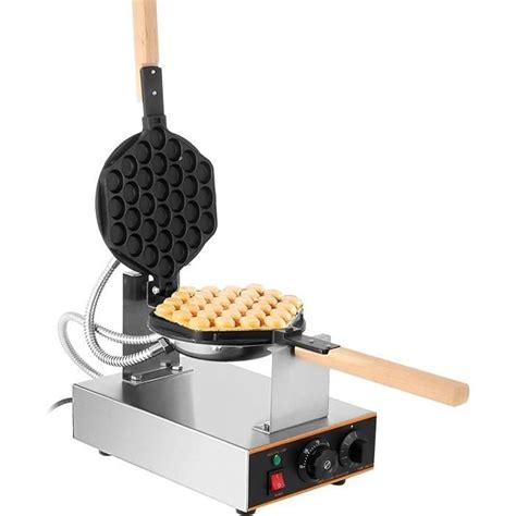 VEVOR Machine à Gâteau aux Oeufs SC X30 Machine à Gaufre 30mm