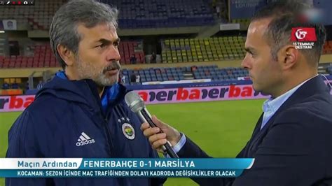 Fenerbahçe 0 1 Marsilya MAÇ SONU Aykut Kocaman Röportajı 15 Temmuz