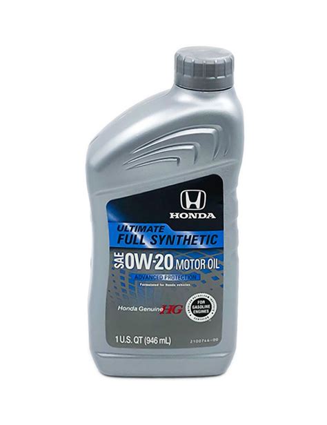 Масло моторное Honda 0W-20 Синтетическое - купить в интернет-магазине ...