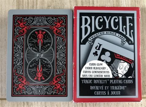 Pack Of Bicycle Tragic Royalty Playing Cards Uspcc With 1 Joker 2008 £1200 Picclick Uk