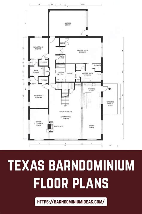 Texas Barndominium floor plans? in 2022 | Barndominium floor plans ...