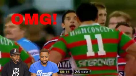 Rugby Big Hits And Fights 2019 Reaction Youtube