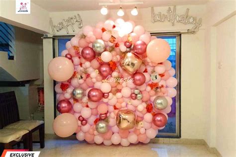 Pastel Balloon Ring Decoration In Mumbai Thane Navi Mumbai