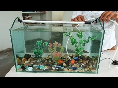 How To Make An Aquarium At Home Do It Yourself Diy Youtube