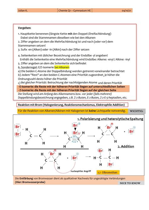 Einfach Erklärt Alkane Alkene Und Alkine Die Wichtigsten