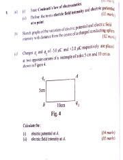 Electrostatics Test Pdf A State Mark Electrostatics Coulomb S Law