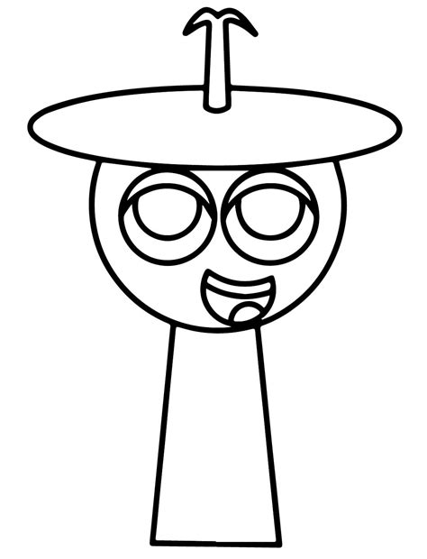 Clukr Incredibox Sprunki coloring page - Download, Print or Color