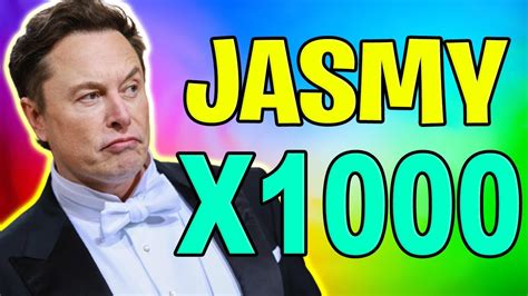 ELON MUSK JASMY WILL X1000 AFTER DEAL WITH TESLA JASMY PRICE