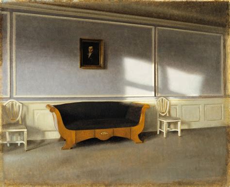 Vilhelm Hammershøi 1864 1916 Danish Painter Blog Of An Art Admirer