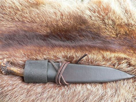 Leather From The Past Center Seam Knife Sheath