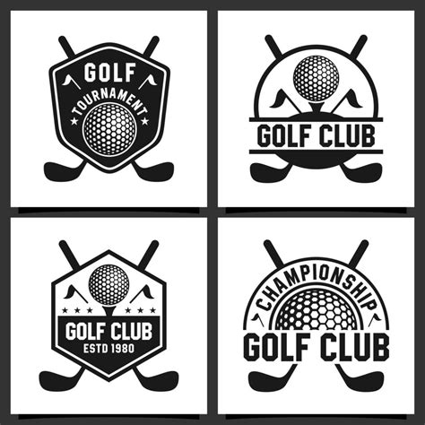 8 Golf logo design collection - MasterBundles