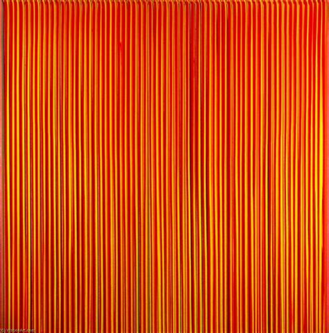 Artwork Replica Poured Lines, Light Red, Green, Blue, Yellow, Orange ...