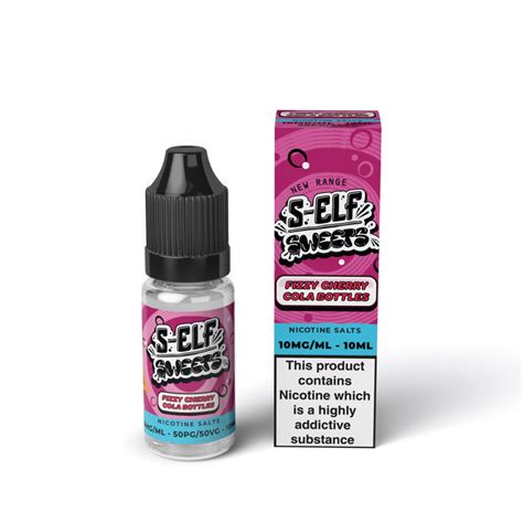 S Elf Sweets Fizzy Cherry Cola Bottles Ml Nic Salt E Liquid Vpz