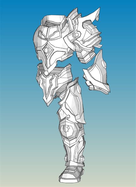 Turalyon Armor Pepakura FOAM Files Unfold - Etsy