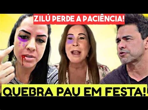 Quebra pau na família Camargo Zilu em festa arre benta Graciele