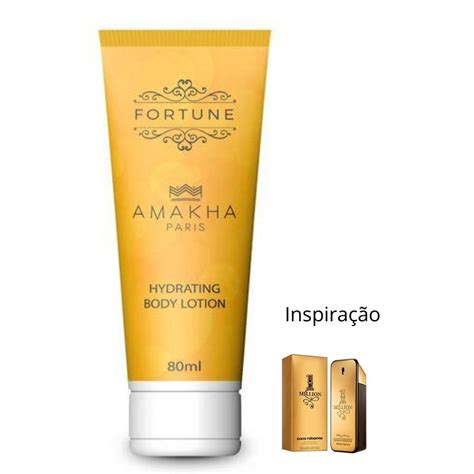 Creme Hidratante Corporal Amakha Paris Fortune Masculino Ml Em