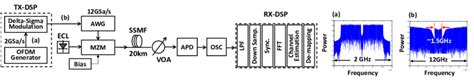 Experimental Setup For The Proposed Ofdm Pon Based On Delta Sigma